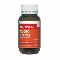 NutraLife CoQ10 300mg 60 capsules EXP.2026.01