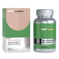 ASTA Supreme Brain天然虾青素 黄金健脑记忆丸 60粒 2024.11