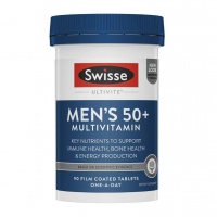 Swisse Men's Multivitamin 50+ 90 Tablets EXP.2025.6
