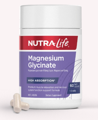 Picture of Nutra-Life Magnesium Glycinate — 60 Capsules [2029-05]