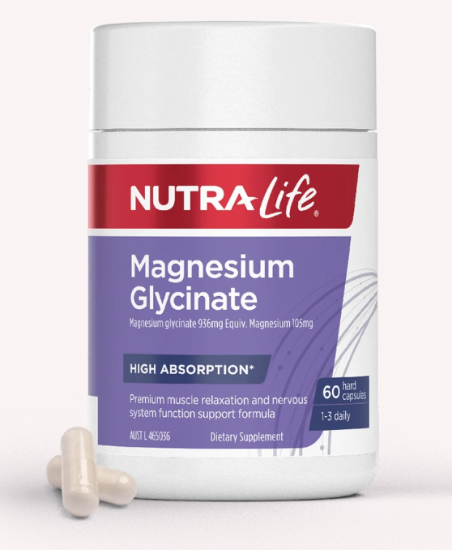 Picture of Nutra-Life Magnesium Glycinate — 60 Capsules [2029-05]