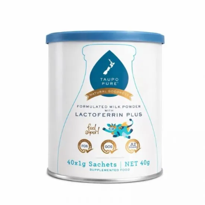 Picture of Taupo Pure A2 Lactoferrin Powder — 40 × 1 g Sachets [2028-02]