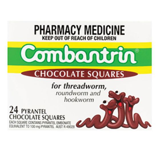 Picture of Combantrin Chocolate-Flavoured Worming Tablets