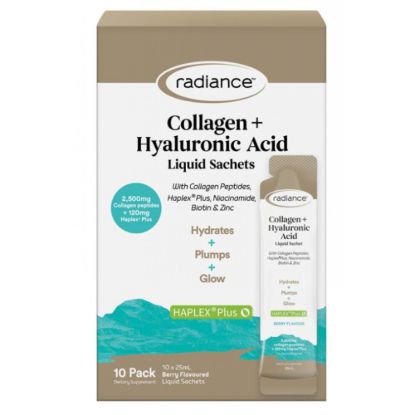 Picture of Radiance Collagen & Hyaluronic Acid Drink — 10 x 25 ml