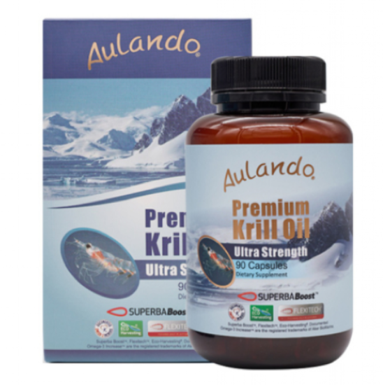 Picture of Aulando High-Phospholipid Krill Oil — 90 Capsules