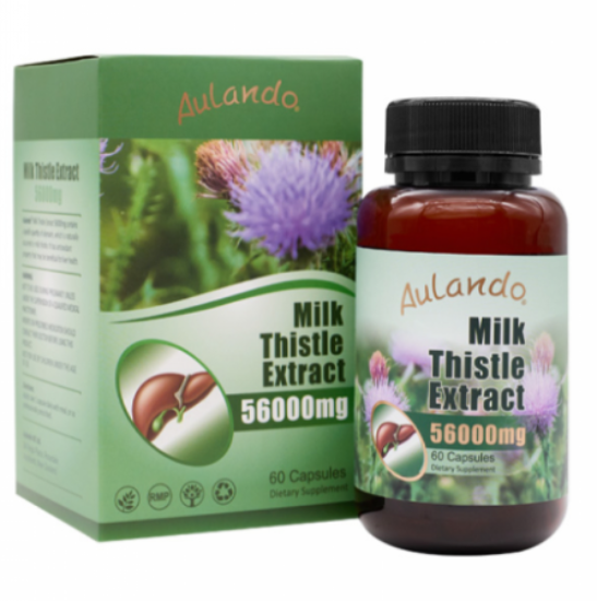Picture of Aulando High-Strength Milk Thistle — 60 Capsules