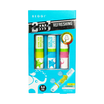 Picture of BEGGI Three-Colour Nasal Balm Set — 3 x 2 ml