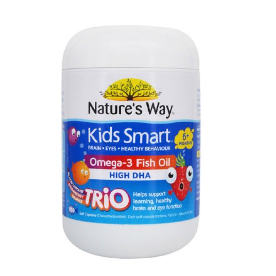 Picture of Nature's Way Children's Three-Colour Omega-3 Fish Oil — 60 Gummies