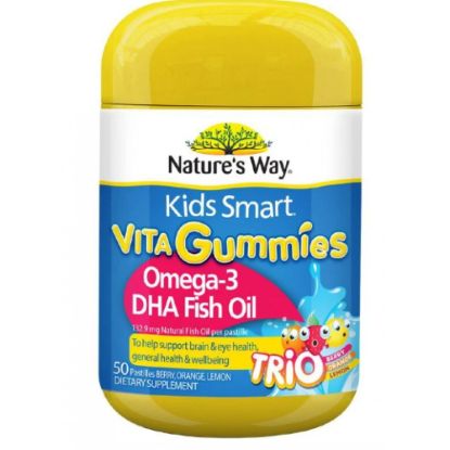 Picture of Nature's Way Children's DHA Fish Oil Fruit Gummies — 50 Gummies