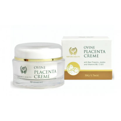 Picture of Nature's Beauty Platinum Placenta Revitalising Anti-Wrinkle Cream — 50 g