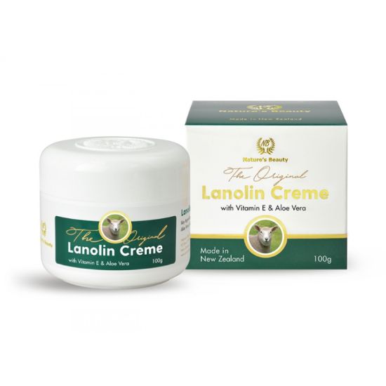Picture of Nature's Beauty Lanolin Cream with Vitamin E & Aloe Vera — 100 g