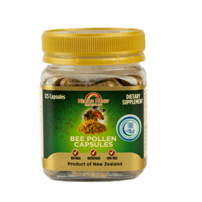 Picture of Nelson Honey Bee Pollen — 125 Capsules