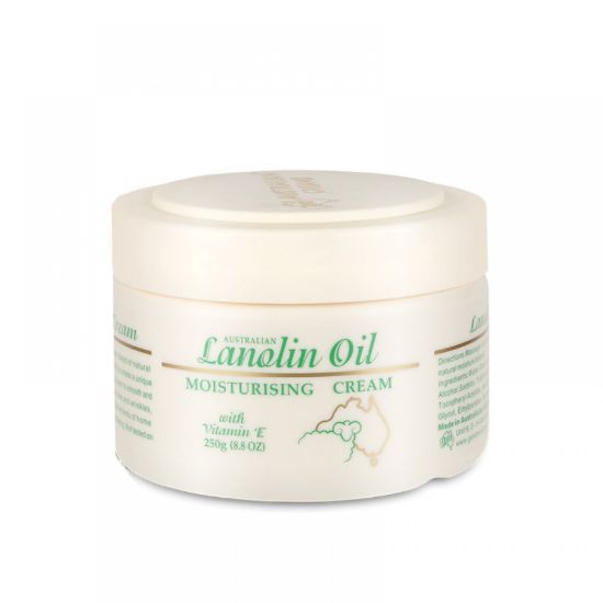 Picture of GM Australian Creams Lanolin & Vitamin E Moisturising Cream — 250 g
