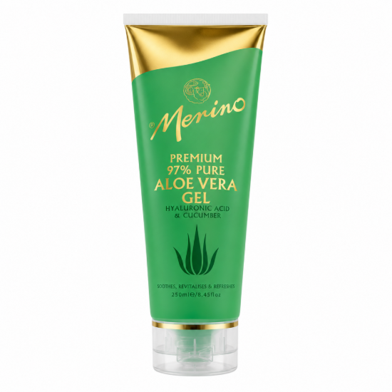 Picture of Merino Intensive Hydrating Aloe Vera Gel with Hyaluronic Acid & Cucumber — 250 ml