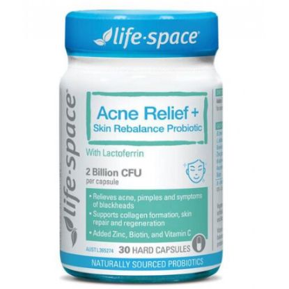 Picture of Life-Space Skin Balance Probiotic for Blemish-Prone Skin — 30 Capsules