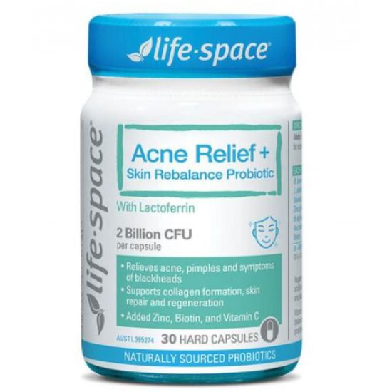 Picture of Life-Space Skin Balance Probiotic for Blemish-Prone Skin — 30 Capsules