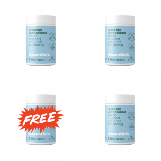 Picture of Lifestream Organic Seaweed Calcium — 4 Bottles of 30 Capsules