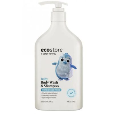 Picture of ecostore Fragrance-Free Baby Shampoo & Body Wash — 500 ml