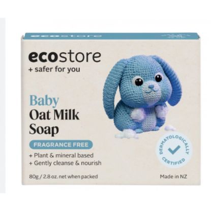 Picture of ecostore Baby Oat Milk Soap — 80 g