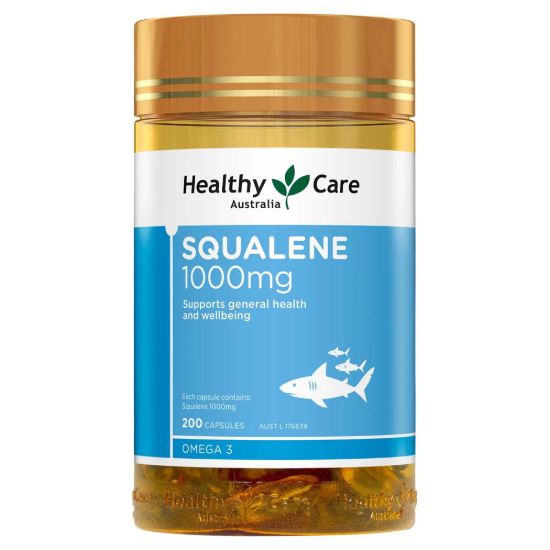 Picture of Healthy Care Squalene Fish Oil — 200 Count