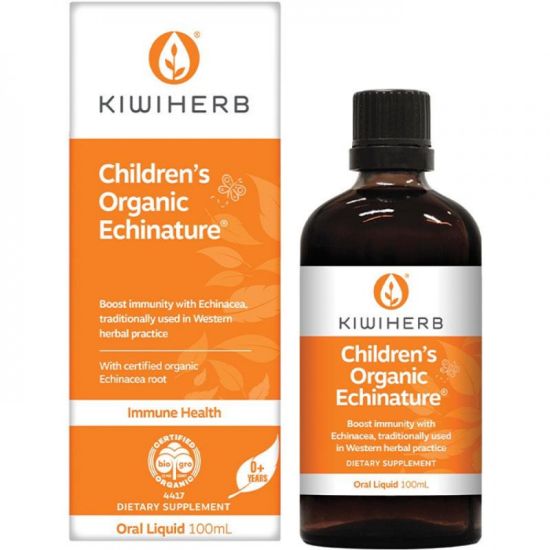 Picture of Kiwiherb Children's Organic Echinacea Immune Support Syrup — 100 ml
