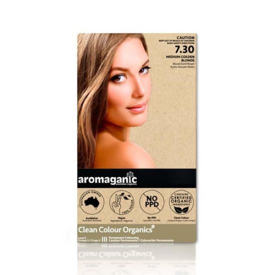 Picture of Aromaganic Hair Colour 7.30 — Golden Brown