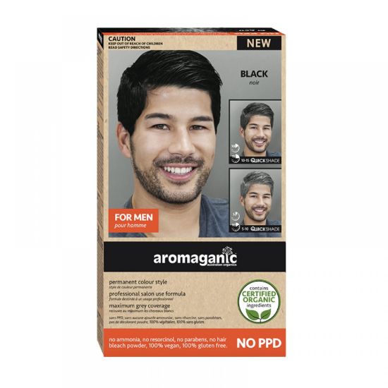 Picture of Aromaganic Men's Hair Colour — Black