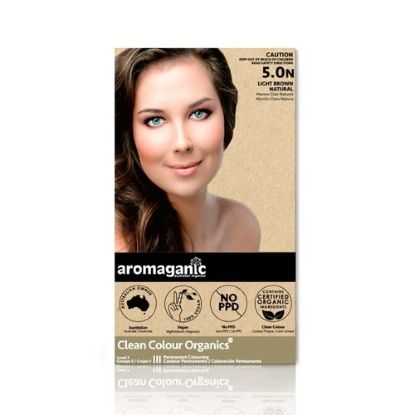 Picture of Aromaganic Hair Colour 5.0N — Light Brown