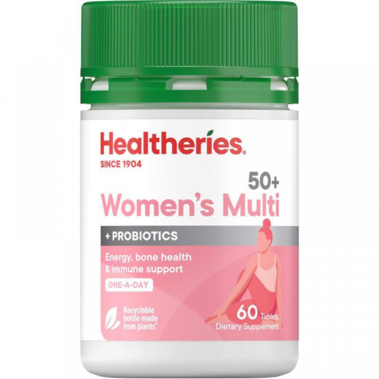 Picture of Healtheries Women's 50+ One-A-Day Multivitamin — 60 Tablets