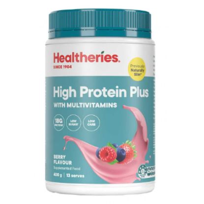 Picture of Healtheries High Protein Nutrition Powder, Berry — 400 g
