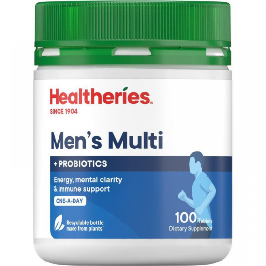 Picture of Healtheries Men's Multivitamin — 100 Tablets