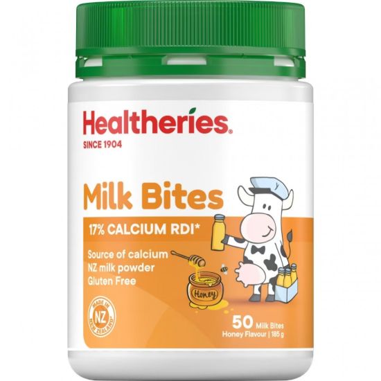 Picture of Healtheries Children's Milk Chewables, Honey — 50 Tablets
