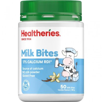 Picture of Healtheries Children's Milk Chewables, Vanilla — 50 Tablets