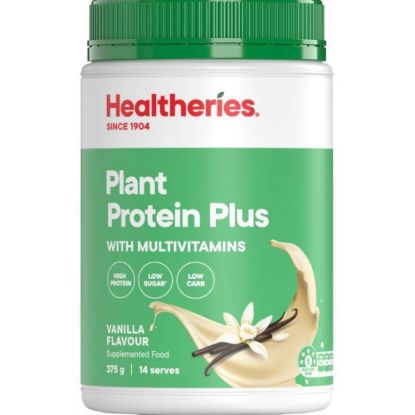 Picture of Healtheries Plant Protein Nutrition Powder, Vanilla — 375 g