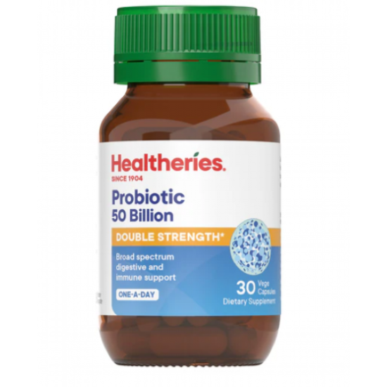 Picture of Healtheries High Strength Gut Probiotic, 50 Billion — 30 Count