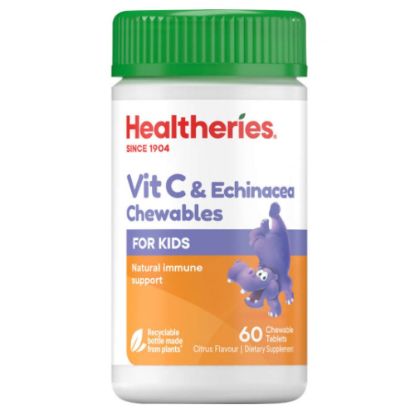 Picture of Healtheries Children's Vitamin C & Echinacea — 60 Chewable Tablets