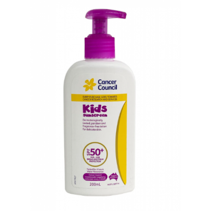 Picture of Cancer Council Kids Sunscreen SPF 50+ — 200 ml