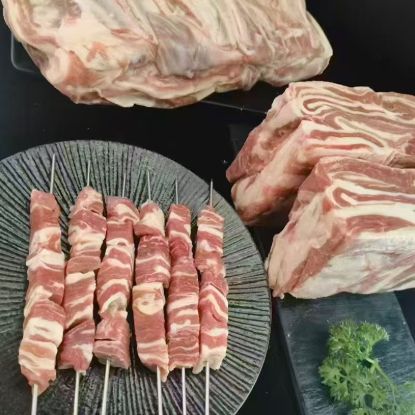 Picture of Tasman Kitchen New Zealand Boneless Lamb Rib Meat — 3 × 800 g