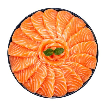 Picture of Freshline New Zealand South Island Chilled King Salmon Slices — 400 g