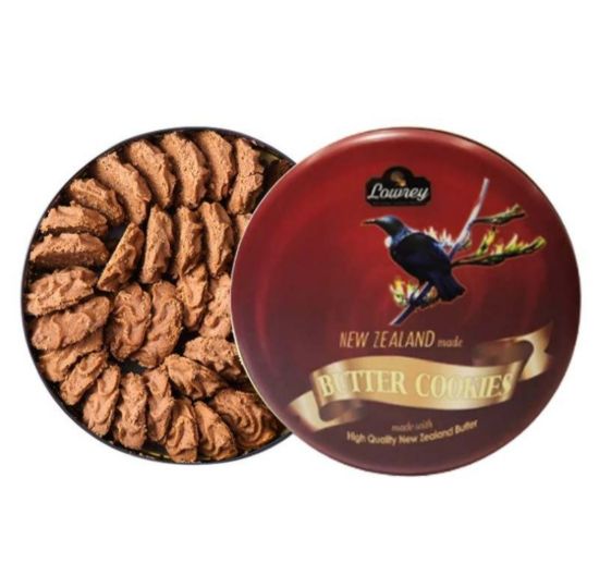 Picture of Lowrey Handmade Butter Cookies, Chocolate — 430 g