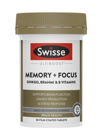 Picture of Swisse Memory & Focus — 50 Tablets