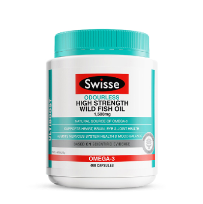 Picture of Swisse Odourless Deep Sea Fish Oil 1,500 mg — 400 Count