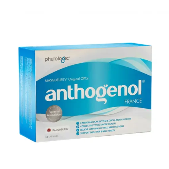 Picture of Anthogenol Grape Seed Proanthocyanidin Extract — 60 Capsules