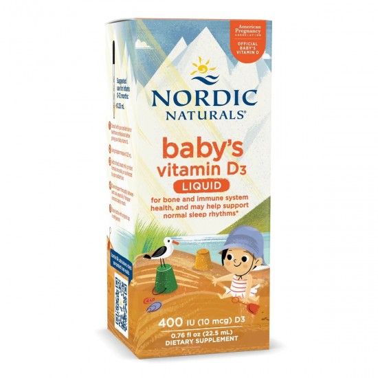 Picture of Nordic Naturals Baby Vitamin D3 Drops — 22.5 ml