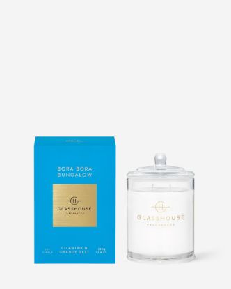 Picture of Glasshouse Fragrances Bora Bora Bungalow Scented Candle — 380g