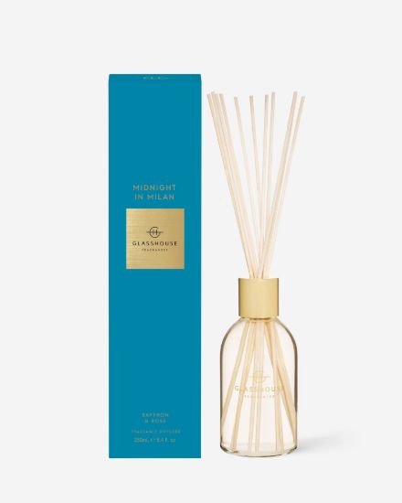 Picture of Glasshouse Fragrances Midnight In Milan Fragrance Diffuser — 250mL