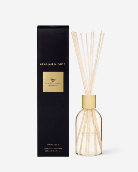 Picture of Glasshouse Fragrances Arabian Nights Fragrance Diffuser — 250mL