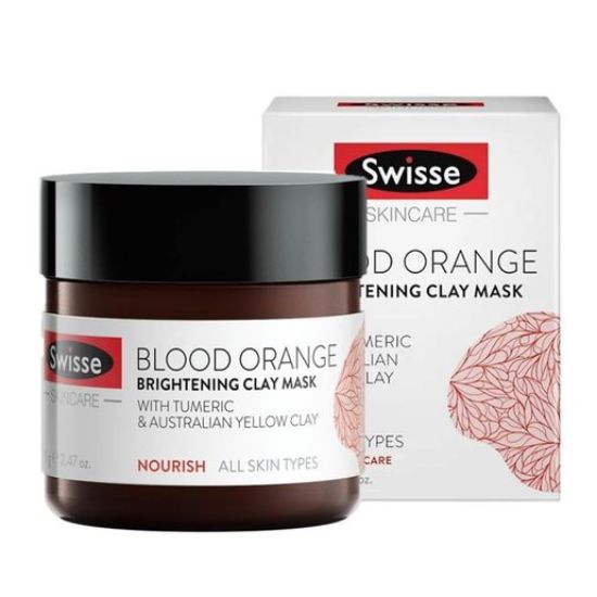 Picture of Swisse Blood Orange Brightening Mineral Clay Mask — 70 g