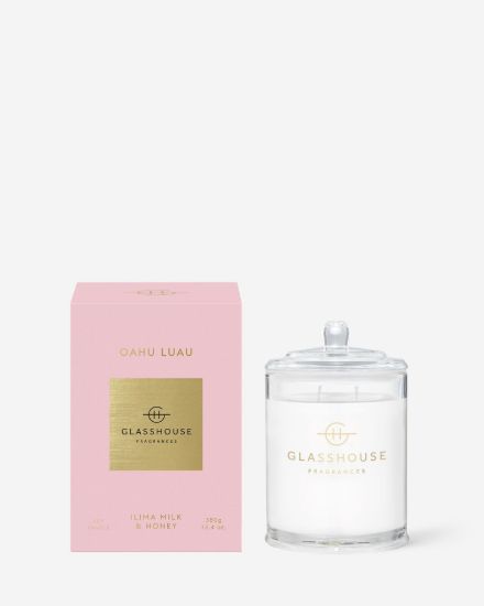 Picture of Glasshouse Fragrances Oahu Luau Scented Candle — 380g