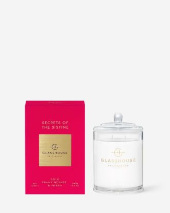 Picture of Glasshouse Fragrances Secrets Of The Sistine Scented Candle — 380g